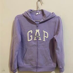 GAP Kids Lavender Zip-Up Hoodie